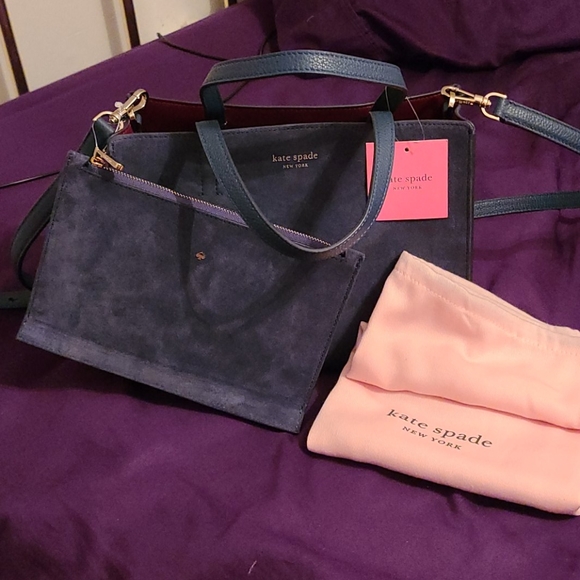 sam suede medium satchel